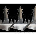 Spike a parete in acciaio galvanizzato/uccello anti-climb